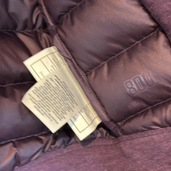 Nike Tech Womens Aeroloft 800 down-fill fleece purple Moto jacket medium BNWT - Picture 11 of 14